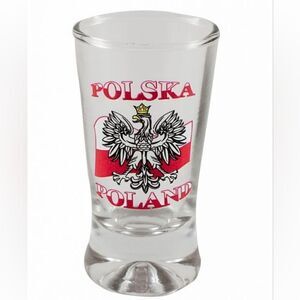 Poland Coats Of Arms Souvenir Shot Glass